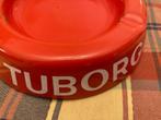 asbak tuborg metaal, Verzamelen, Rookartikelen, Aanstekers en Luciferdoosjes, Ophalen of Verzenden, Asbak