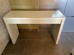 Coiffeuse IKEA MALM, blanche, 120 x 41 cm, Maison & Meubles, Tables | Dessertes, 100 à 150 cm, 25 à 50 cm, Comme neuf, Enlèvement