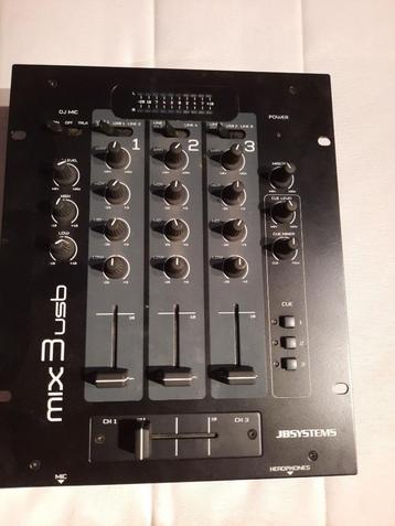 Console de mixage USB JBsystems Mix3, Enlèvement, Comme neuf, Audio