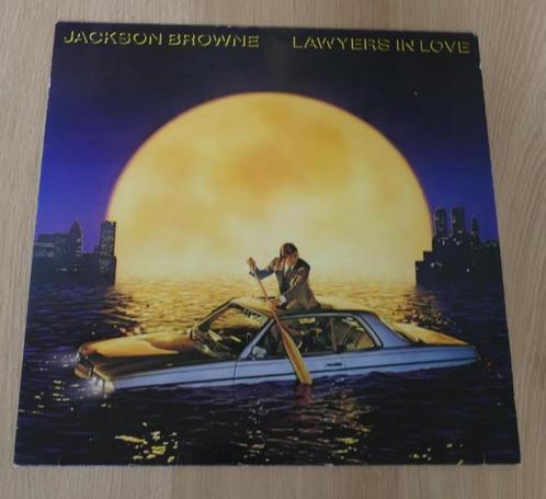 LP Jackson Browne ‎– Lawyers In Love, Cd's en Dvd's, Vinyl | Rock, Gebruikt, Poprock, 12 inch, Ophalen of Verzenden