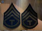 Degrés de l'armée américaine, Emblème ou Badge, Armée de terre, Envoi