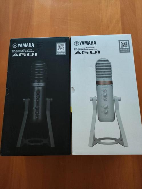 Yamaha AG01 Microphone USB streaming avec mixeur intégré, Informatique & Logiciels, Casques micro, Enlèvement ou Envoi