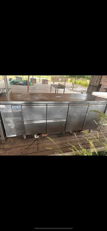 Inox werktafel Frigo 210-70, Enlèvement