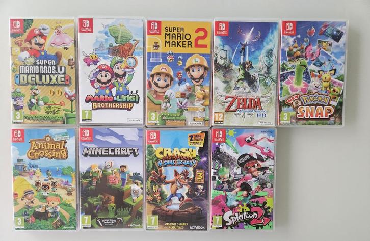 18 Nintendo Switch spelletjes, Games en Spelcomputers, Games | Nintendo Switch, Ophalen of Verzenden