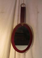 Prachtige Retro Ovale Spiegel, Huis en Inrichting, Woonaccessoires | Spiegels, Ophalen of Verzenden, Zo goed als nieuw, Ovaal