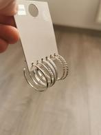 3 paar oorbellen, Overige materialen, Hangers, Ophalen of Verzenden, Zo goed als nieuw