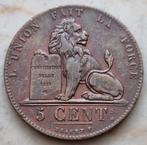 5 Cent 1853 Leopold I / Zeldzaam jaartal, Enlèvement ou Envoi, Monnaie en vrac, Autre