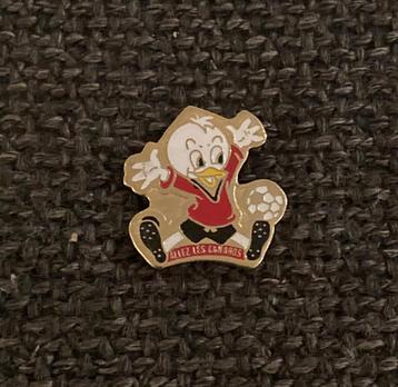 PIN - ALLEZ LES CANARDS - CANARD - EEND - VOETBAL - FOOTBALL, Envoi, Utilisé, Sport, Insigne ou Pin's