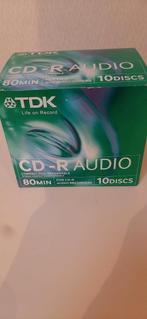 10 CD's recordable TDK, Informatique & Logiciels, Disques enregistrables, Réinscriptible, Cd, Enlèvement, TDK