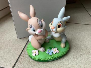 Pan Pan & Miss Bunny beeld ( disneyland Parijs ) bambi beschikbaar voor biedingen
