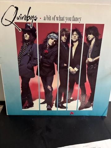 LP - Quireboys - a bit of what you fancy beschikbaar voor biedingen