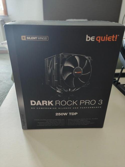 be quiet! Dark Rock Pro 3 cooling, Informatique & Logiciels, Refroidisseurs d'ordinateur, Utilisé, Refroidisseur ordinateur à air