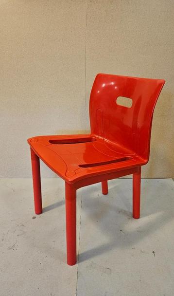 Anna Castelli Ferrieri Kartell 4870 designstoel — rood beschikbaar voor biedingen