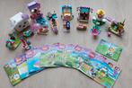 Lego Friends lot (10x) met boekjes en doos (10 foto's), Ophalen of Verzenden, Zo goed als nieuw, Complete set, Lego