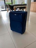 Valies samsonite, Ophalen, Zo goed als nieuw, Blauw, Uitschuifbare handgreep