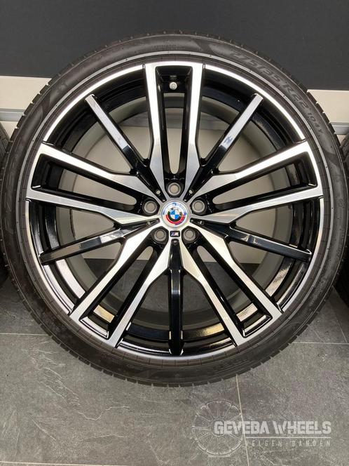 22” originele BMW X5 G05 / X6 G06 742M velgen + banden 5x112, Auto-onderdelen, Banden en Velgen, Banden en Velgen, Zomerbanden