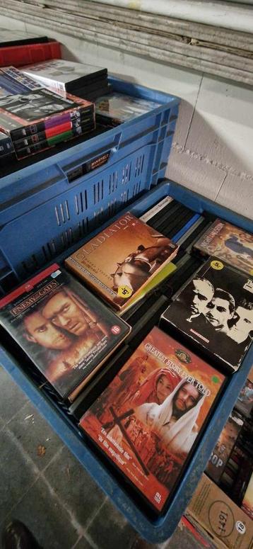 Gigantische privécollectie DVD's te koop beschikbaar voor biedingen
