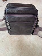 Heren Vintage cross body Tas,Echt Rundleer -Cross Body Tas, Handtassen en Accessoires, Tassen | Schoudertassen, Ophalen, Nieuw