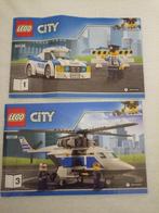 Lego city handleidingen politie 6013 6014 60138 60141 7741, Lego, Utilisé, Enlèvement ou Envoi