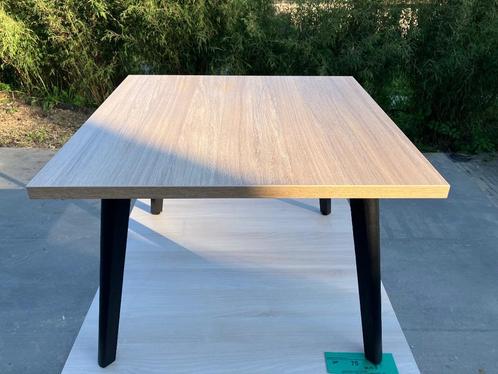 Table basse carrée, Huis en Inrichting, Tafels | Salontafels, Zo goed als nieuw, 50 tot 100 cm, 50 tot 100 cm, Vierkant, Eikenhout