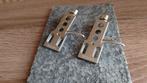 2x Headshell Zilver Incl. headshell kabels, Verzenden, Zo goed als nieuw, Platenspeler-onderdeel