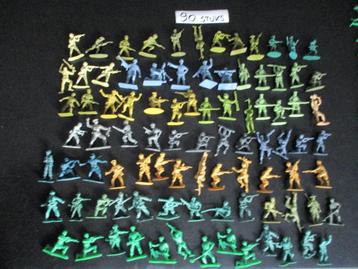 leger mannetjes army , landmacht 90 stuk speelgoedjes, Enlèvement ou Envoi