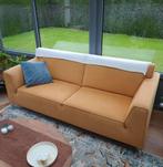 Gele 3-zitbank, Ophalen, Gebruikt, 150 tot 200 cm, Driepersoons