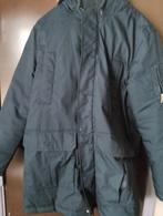 Prachtige blauwe winterjas clockhouse met kap XL, Kleding | Heren, Jassen | Winter, Maat 56/58 (XL), Zo goed als nieuw, Clockhouse