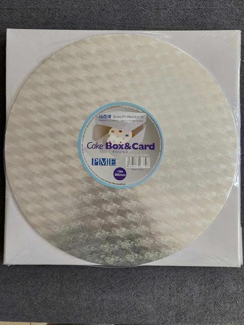 PME Cake Box & Round Cake Board (3mm), Hobby en Vrije tijd, Taarten en Cupcakes maken, Nieuw, Overige typen, Taarten, Ophalen of Verzenden