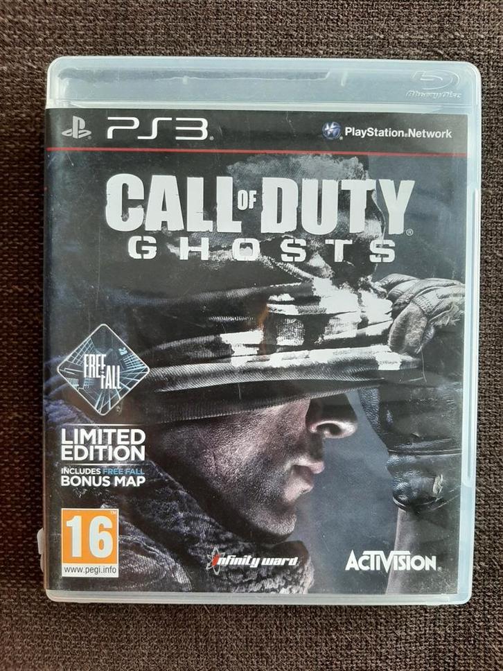PS3 Call of Duty Ghost (compleet), Games en Spelcomputers, Games | Sony PlayStation 3, Zo goed als nieuw, Ophalen of Verzenden