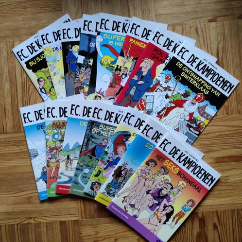 F.C. De Kampioenen (meerdere strips zie omschrijving), Boeken, Stripverhalen, Gelezen, Meerdere stripboeken, Ophalen of Verzenden