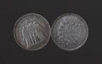 Zilveren muntstuk 5 Franc 1873 ( Frankrijk), Postzegels en Munten, Munten | Europa | Niet-Euromunten, Frankrijk, Zilver, Ophalen of Verzenden