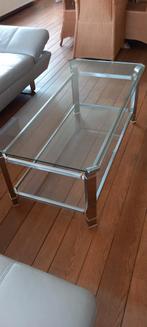 Salontafel en Bijzettafel, Ophalen, Overige materialen, Gebruikt, 100 tot 150 cm