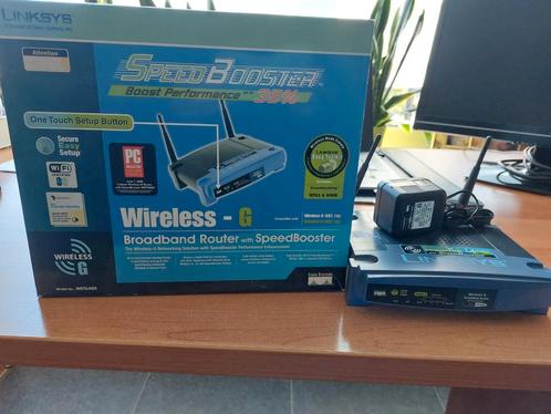 Linksys WRT54GS, Computers en Software, Netwerk switches, Gebruikt, Ophalen of Verzenden