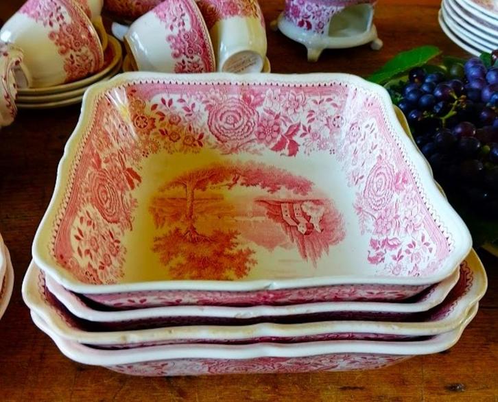 Burgenland  serveerset, Antiek en Kunst, Curiosa en Brocante, Ophalen of Verzenden