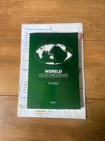 Eric Vanhaute - wereldgeschiedenis, een inleiding beschikbaar voor biedingen