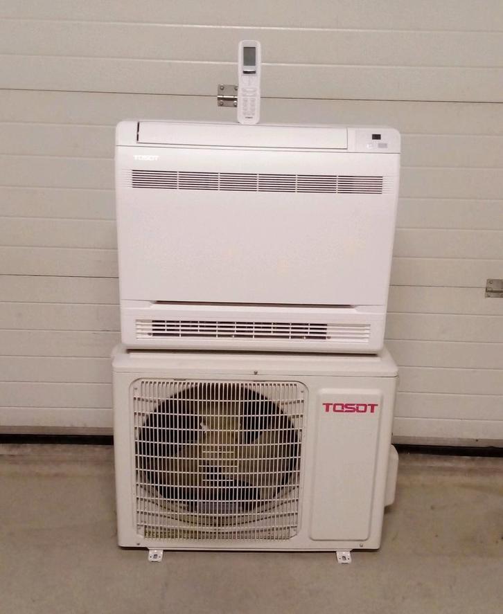 25xAirco split vloermodel Tosot R32 A+++ Plug and Play, Electroménager, Climatiseurs, Comme neuf, Climatisation murale, 100 m³ ou plus grand