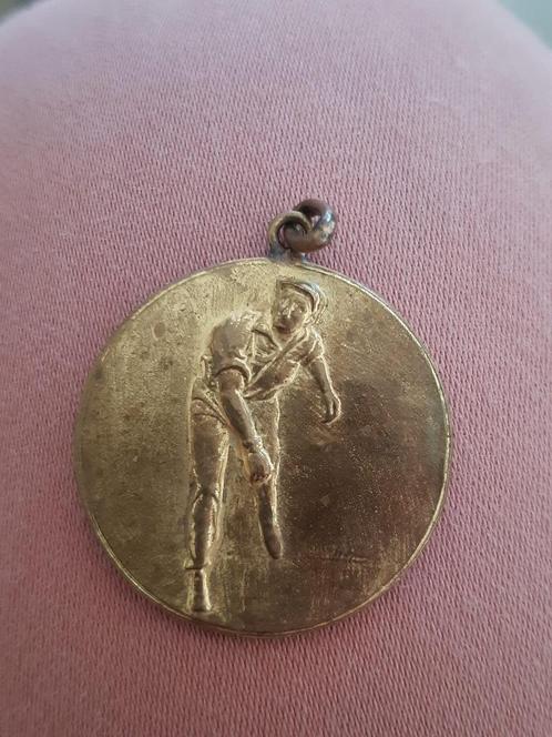 Ancienne médaille commémorative pelote basque Namur, Postzegels en Munten, Penningen en Medailles, Ophalen of Verzenden