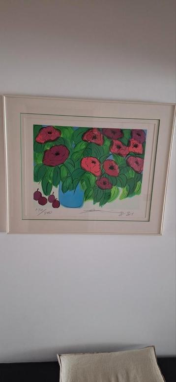 Walasse Ting.90x73, Antiek en Kunst, Ophalen