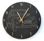 Unieke 2CV Wandklok – Met Naam of Kenteken, Enlèvement ou Envoi, Neuf, Analogique, Horloge murale