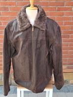 Leder jas State of art, State of Art, Bruin, Maat 56/58 (XL), Ophalen of Verzenden