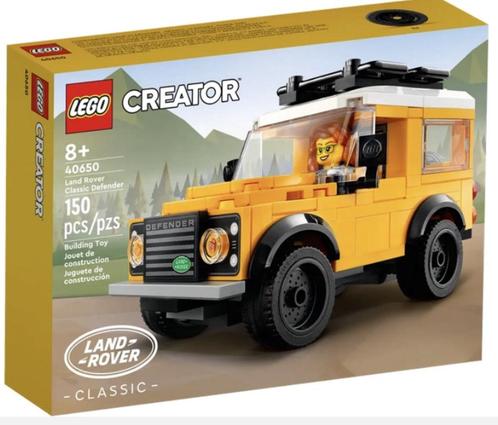 LEGO Creator 40650 Mini Land Rover Classic Defender, Enfants & Bébés, Jouets | Duplo & Lego, Comme neuf, Lego, Ensemble complet