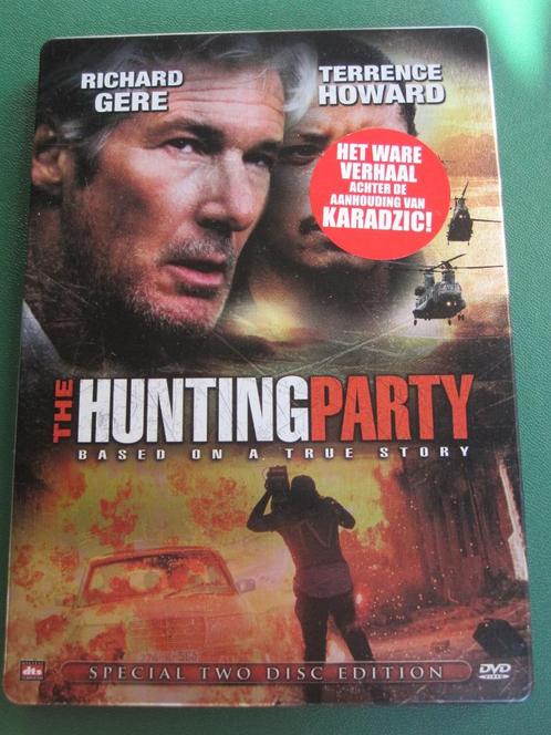 The Hunting Party (2008) 2 disc steelbook, Cd's en Dvd's, Dvd's | Komedie, Zo goed als nieuw, Actiekomedie, Boxset, Vanaf 12 jaar