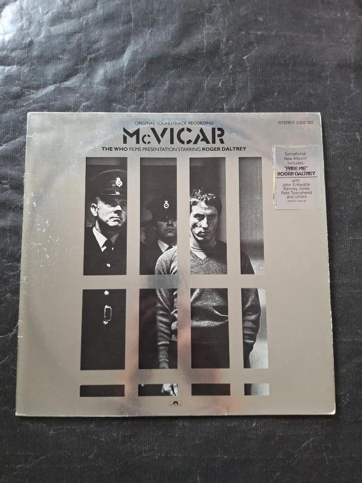 ROGER DALTREY "Mc. Vicar" soundtrack LP (1980) Topstaat!, Cd's en Dvd's, Vinyl | Rock, Zo goed als nieuw, Poprock, 12 inch, Ophalen of Verzenden