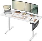 SONGMICS Electric Sit-Stand Desk – Height Adjustable – 140x6, Ophalen, Elektrisch, Zo goed als nieuw, Bureau