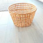 Bamboe gevlochten mand.. 50 diam x 32 H, Huis en Inrichting, Woonaccessoires | Schalen en Manden, Ophalen, Zo goed als nieuw, Mand