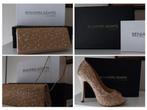 Naaldhakken mt39 'swarovski' en bijpassende clutch!, Kleding | Dames, Ophalen of Verzenden, Zo goed als nieuw
