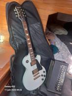 Epiphone les paul studio special edition whitet ampli spark2, Muziek en Instrumenten, Ophalen, Zo goed als nieuw, Epiphone