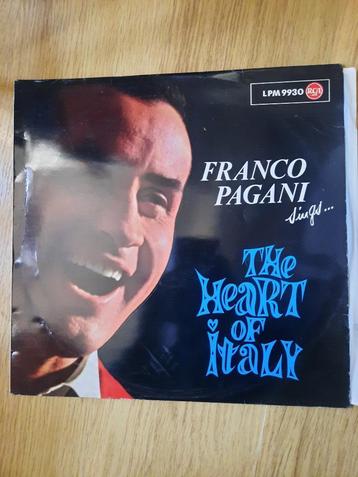 Franco Pagani Het hart van Italië Vinyl beschikbaar voor biedingen