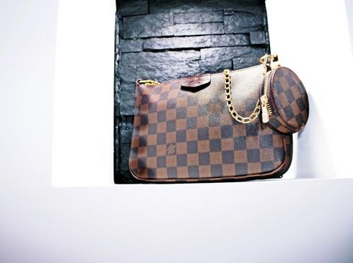LV TAS BAG - Multi Pochette, Handtassen en Accessoires, Tassen | Damestassen, Nieuw, Handtas, Bruin, Ophalen of Verzenden